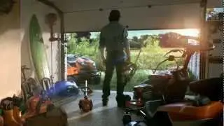 Husqvarna outdoor garden machines -- TV commercial Taming the Wild 2012
