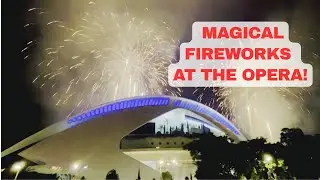 MAGICAL FIREWORKS MUSIC AT VALENCIA'S OPERA HOUSE