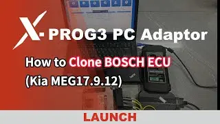 X-PROG3 | Clone BOSCH ECU (Kia MEG17.9.12)