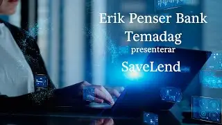 SaveLend presentation - Temadag SaaS & IT 31 augusti 2023