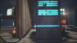 7th Sector PS5. scifi cyberpunk puzzler