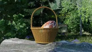 Happy Easter - Nestled Eggs | 3D Animation [Blender]