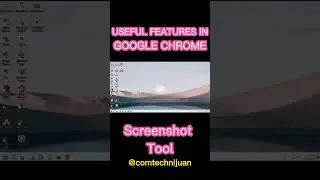 Screenshot Tool in Google Chrome #shorts
