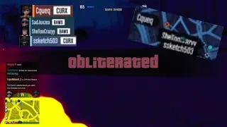 Tryhards 4vs1 Me And Played Dirty So I Done It Right Back GTA5 Online Freemode