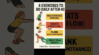 Stay Strong After 40: 4 Essential Moves