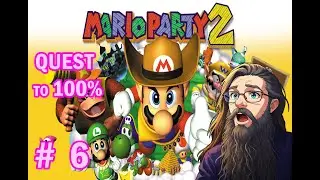 Quest to 100% ((Mario Party 2)) Bowser Land - 50 Turns - Hard Computers - Part 6 / 9