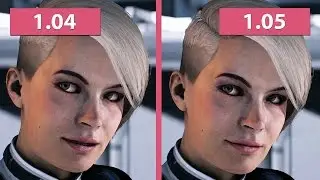 4K Mass Effect Andromeda &ndash; Patch 1.05 Facial animations / Eye Shader Graphics Comparison