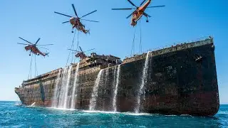 Unbelievable: 40,000 PSI Pressure Washing the Titanic Wreck Recovering the Lost Titanic Rust Removal