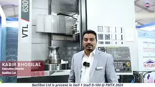 Kabir Bhogilal, Executive Director, Batliboi Ltd @ Pune Machine Tool Expo 2024