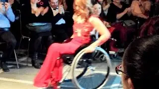 Atipic Beauty - Beautiful Girls Immobilized In Wheelchairs Shows Clothing Creations - Cluj-Napoca