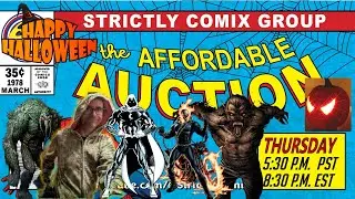 Thursday Halloween ASTONISHING AUCTION: Live Comic Book Auction (10/30/25) 8:30pm (EST)/5:30pm (PST)