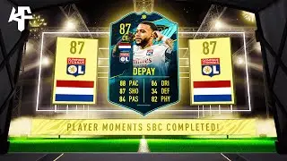 Player Moments Depay SBC Completed - Tips & Cheap Method - Fifa 21