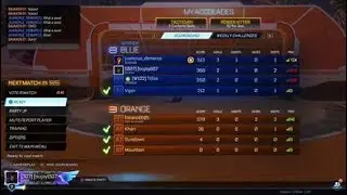 Rocket League: gameplay 4v4