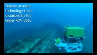 DEMO SEASAM (NOTILO PLUS) WITH ORUS 3D (COMEX) #AI #Autonomy #ROV #AUV