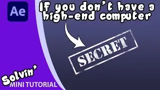 After Effects&rsquo; secret menu can help with rendering