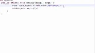 Java Programming Tutorial 17 Constructors