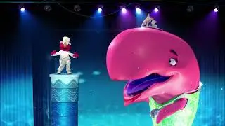 When Moby Pink wishes to dance, Elmo uses his imagination to conjure themselves up a big dance 