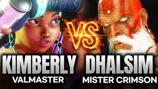 SF6 | Valmaster (Kimberly) vs Mister Crimson (Dhalsim) Custom Match FT3 | Street Fighter 6 Gameplay