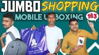 JUMBO Shopping 1కి3 offers mobile unboxing 🎊🎁📱#happynessinabudhabi😀😀