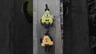 Gravity Falls Bill Cipher Official Plush vs Bootleg #billcipher