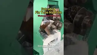 Extruded fin tube machine manufacturer.#fintubemachine  #machine #factory