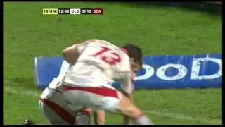 Ulster v Scarlets 04/01/2013 Andrew Trimble Try