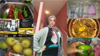 نهار التقدية و تنظيمها مع المشتريات لي خديت من بيم 
