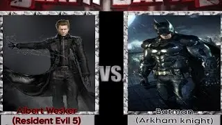 Arkham Batman Vs Albert Wesker (Resident Evil) 