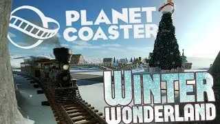 Planet Coaster Winter Update - Building A Christmas Village! - Planet Coaster Gameplay Highlights