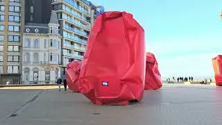 Dit is de (Vismarkt en) Zeedijk Oostende tot 4K HDR