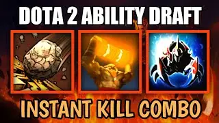 (Dota 2 Ability Draft) - Instant Kill Combo [ Toss + Enchant Totem + Vendetta ]