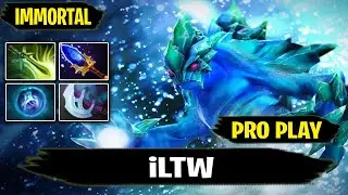 iLTW - Morphling Pro Gameplay VS Miracle- Anti Mage IMMORTAL Rank Dota 2