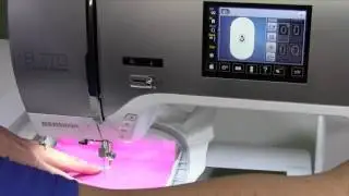 Bernina 770 101 Наметка в пяльцах