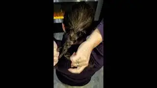 Easy Braided Bun hairstyle with Lilla Rose Flexi #Shorts #GatewoodsJubilee