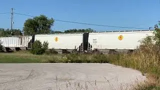 Rail cars rocking