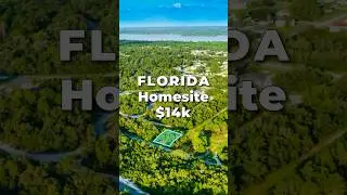 FLORIDA LAND for SALE with Power & Water for $14k &bull; LANDIO