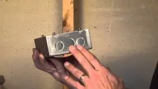 Square Box: Stainless Chicago Plenum Junction Box w/ Air Tight Side & Bottom Knockouts 72171-SVTSS