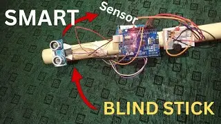 Blind stick Arduino project for blind people #science #arduino #diyelectronics #videos #viral 