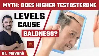 ✅Myth: Does Higher Testosterone Levels Cause Baldness? | DHT Hair Loss @CROWNHairTransplant
