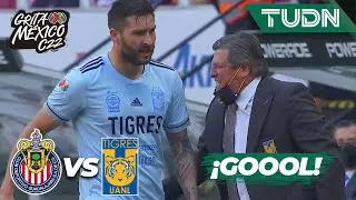 &iexcl;ULTRA GOLAZO! Gignac de &lsquo;tijerita&rsquo; | Chivas 0-2 Tigres | Grita M&eacute;xico C22 - J5 | TUDN
