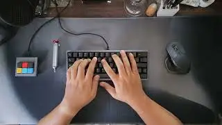 Typing test: Singa x TGR Unikorn with Kailh Box Jade