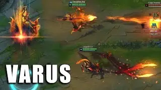 Infernal Varus Skin  - Pre-Release - League of Legends