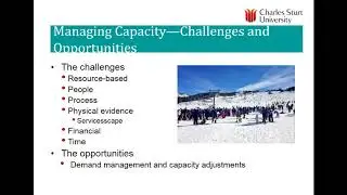 Lecture 9: Managing productive capacity and customer demand