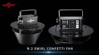 R-2 Swirl Confetti Fan