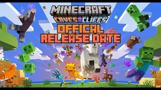 Minecraft Caves & Cliffs Part 1 RELEASE DATE #Shorts