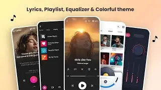 Music Player App Android | Music Song | Audio Player | Equalizer | Lyrics | Dark Mode