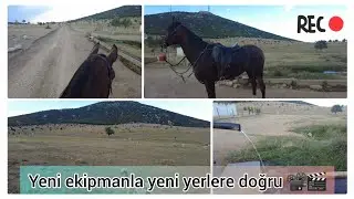 Atlarımızla dağın zirvesindeki yaylaya çıktık 🐎