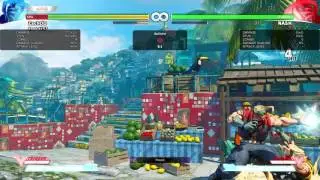 Quick and dirty Nash mixup in SFV Beta 4