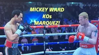 Southpaw Mickey Ward Shocks Juan Manuel Marquez with a Late Knockout! (UNDISPUTED Boxing) 🥊