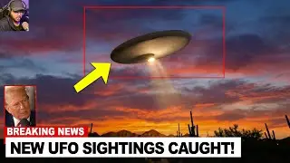 New UFO Sightings Spotted‼️😨 Alien Mothership in 2025